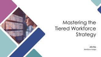 Mastering The Tiered Workforce Strategy PPT PowerPoint AT