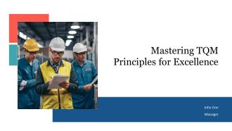 Mastering TQM Principles For Excellence PPT Designs AT