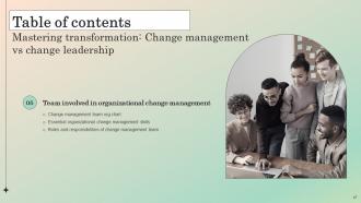 Mastering Transformation Change Management Vs Change Leadership CM CD Professional Graphical