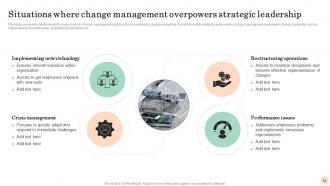 Mastering Transformation Change Management Vs Change Leadership CM CD Slides Captivating