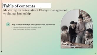 Mastering Transformation Change Management Vs Change Leadership CM CD Idea Captivating