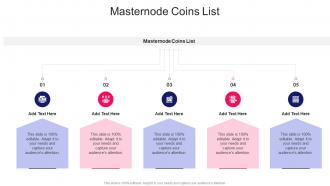 Masternode Coins List In Powerpoint And Google Slides Cpb