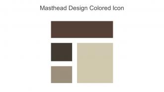 Masthead Design Colored Icon In Powerpoint Pptx Png And Editable Eps Format
