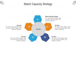 Match capacity strategy ppt powerpoint presentation slides design ideas cpb