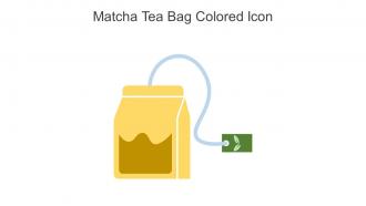 Matcha Tea Bag Colored Icon In Powerpoint Pptx Png And Editable Eps Format