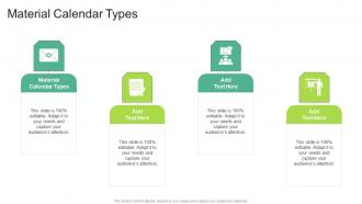 Material Calendar Types In Powerpoint And Google Slides Cpb