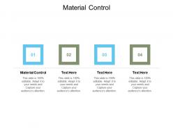 Material control ppt powerpoint presentation slides outline cpb