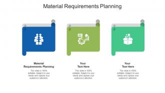 Material requirements planning ppt powerpoint presentation styles portfolio cpb