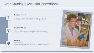 Material Science PPT Presentation ST AI Editable Pre-designed