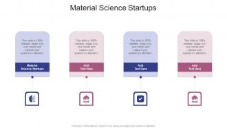 Material Science Startups In Powerpoint And Google Slides Cpb