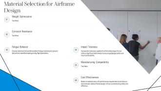 Material Selection For Airframe Design Ppt PowerPoint ST AI SS