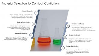 Material Selection To Combat Cavitation PPT Presentation ST AI SS