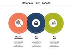 Materials flow process ppt powerpoint presentation gallery designs download cpb