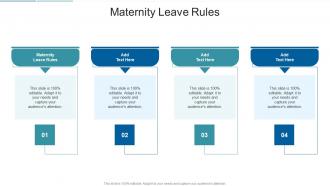 Maternity Leave Rules In Powerpoint And Google Slides Cpb