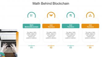 Math Behind Blockchain In Powerpoint And Google Slides Cpb