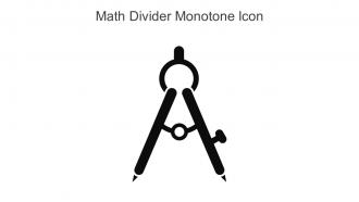 Math Divider Monotone Icon In Powerpoint Pptx Png And Editable Eps Format