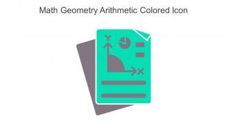 Math Geometry Arithmetic Colored Icon In Powerpoint Pptx Png And Editable Eps Format