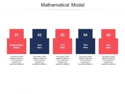 Mathematical model ppt powerpoint presentation file guidelines cpb