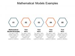 Mathematical models examples ppt powerpoint presentation icon slides cpb