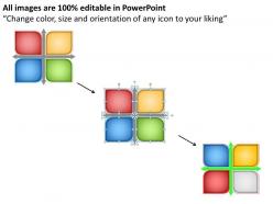 19678332 style hierarchy matrix 1 piece powerpoint presentation diagram infographic slide