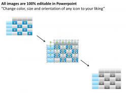 56363598 style hierarchy matrix 1 piece powerpoint presentation diagram infographic slide
