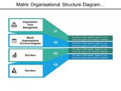 Matrix organisational structure diagram organization time management organizational performance cpb