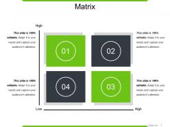 Matrix Powerpoint Slide Deck Template