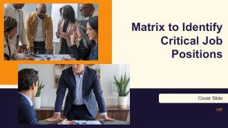 Matrix To Identify Critical Job Positions In Talent Management And Succession PPT Demonstration AT