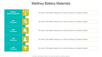 Matthey Battery Materials In Powerpoint And Google Slides Cpb