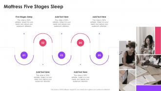 Mattress Five Stages Sleep In Powerpoint And Google Slides Cpb