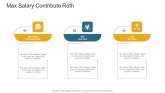 Max Salary Contribute Roth In Powerpoint And Google Slides Cpb