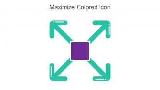 Maximize Colored Icon In Powerpoint Pptx Png And Editable Eps Format