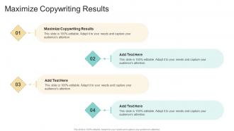 Maximize Copywriting Results In Powerpoint And Google Slides Cpb