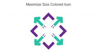 Maximize Size Colored Icon In Powerpoint Pptx Png And Editable Eps Format