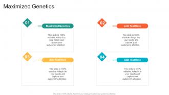 Maximized Genetics In Powerpoint And Google Slides Cpb