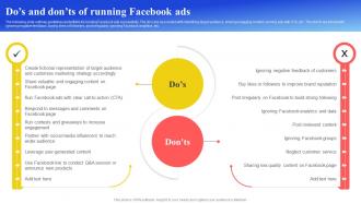 Maximizing Brand Reach Do And Do Not Of Running Facebook Ads Strategy SS