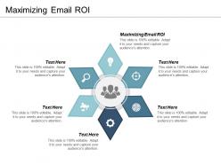 Maximizing email roi ppt powerpoint presentation portfolio slideshow cpb