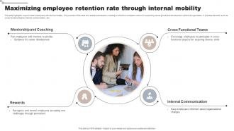 Maximizing Employee Retention Rate Through Internal Mobility