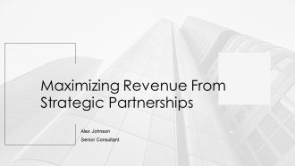 Maximizing Revenue From Strategic Partnerships PPT Example AT