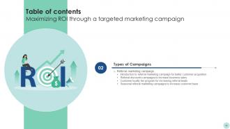 Maximizing ROI Through A Targeted Marketing Campaign Strategy CD V Downloadable Idea