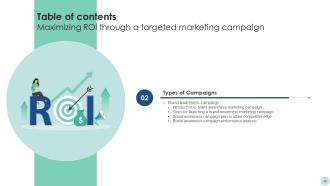 Maximizing ROI Through A Targeted Marketing Campaign Strategy CD V Idea Ideas