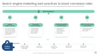 Maximizing ROI Through Search Engine Marketing Best Practices To Boost Conversion Rates Strategy SS V