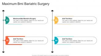 Maximum Bmi Bariatric Surgery In Powerpoint And Google Slides Cpb