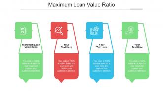 Maximum Loan Value Ratio Ppt Powerpoint Presentation Pictures Guide Cpb