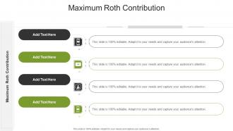 Maximum Roth Contribution In Powerpoint And Google Slides Cpb