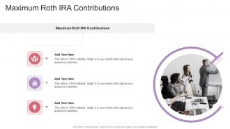 Maximum Roth IRA Contributions In Powerpoint And Google Slides Cpb