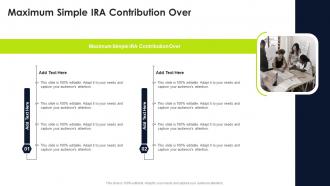Maximum Simple Ira Contribution Over In Powerpoint And Google Slides Cpb