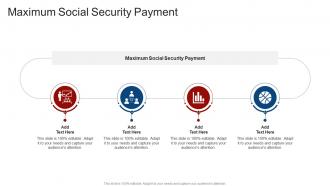 Maximum Social Security Payment In Powerpoint And Google Slides Cpb