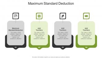 Maximum Standard Deduction In Powerpoint And Google Slides Cpb