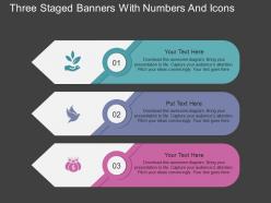Mb three staged banners with numbers and icons flat powerpoint design
